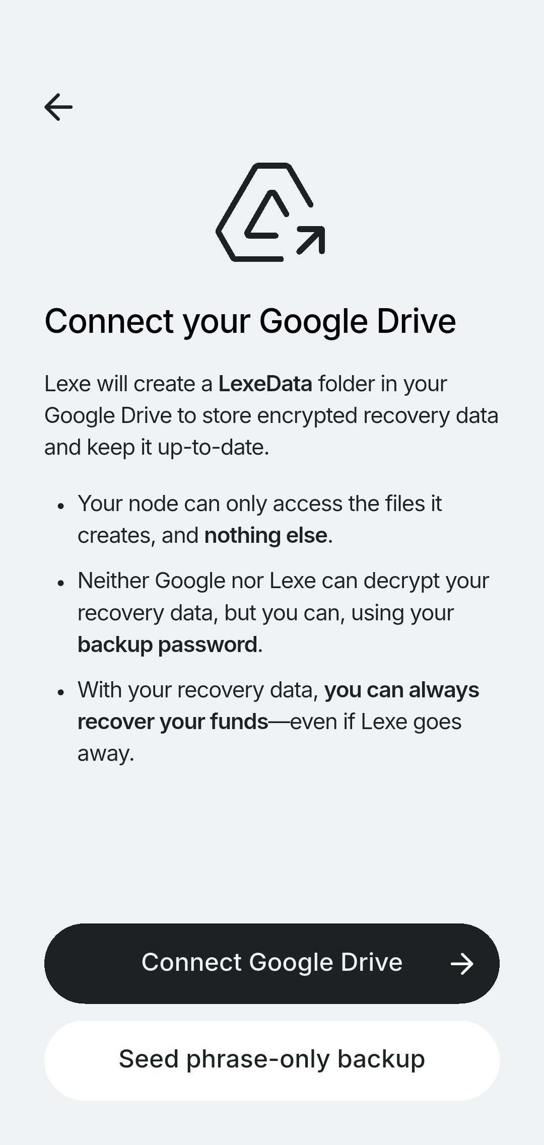 Connect Google Drive